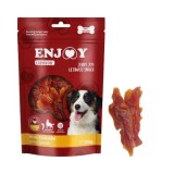 Cumpara ieftin Recompense pentru caini Enjoy Carnivore Real Chicken Jerky Treats cu pui, 100 g