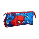 Penar neechipat Cerda Spiderman, 1 fermoar, 3 compartimente, 22. 5x11. 5x2cm, 493535