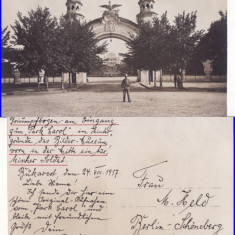 Bucuresti - Parcul Carol-foto razboi ,WWI, WK1