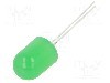 Dioda LED, 10mm, verde, 500...750mcd, 30mA, 2,8...3,6V, OPTOSUPPLY - OSG5TAA134B