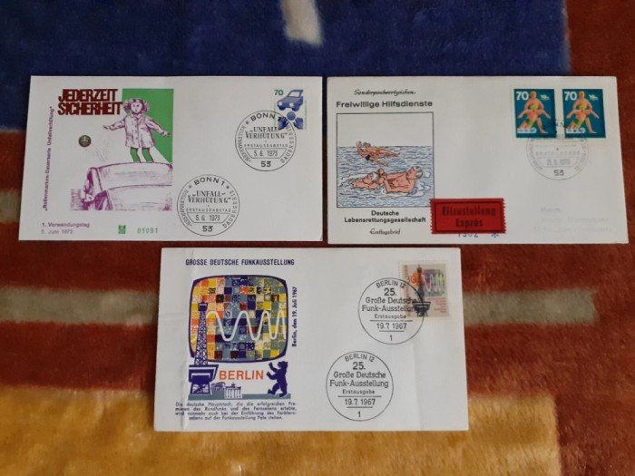 Germania - Set de FDC-uri diferite