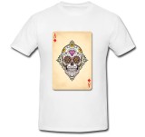 Cumpara ieftin Tricou &quot; Dia de los muertos playing cards &quot;