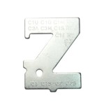 Sablon pentru calibrare carburatoare Zama (ZT-1)
