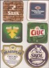 N29 - Lot 10 bucati diferite - suport pentru bere din carton / coaster