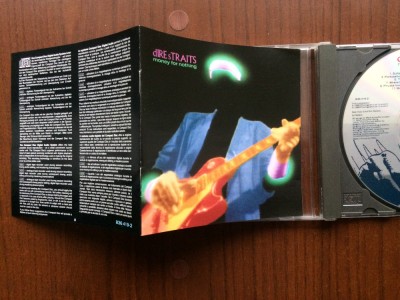 Dire Straits Money For Nothing cd disc muzica pop rock blues vertigo 1988 VG+/NM foto