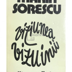 Marin Sorescu - Viziunea vizuinii (editia 1982)