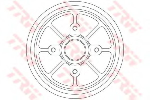 Tambur frana CITROEN C2 (JM) (2003 - 2016) TRW DB4310MR