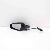 Oglinda Laterala Stanga Audi A4 8E2 B6 2001-2004, Negru/Portocaliu, cu Unghi Mort, Compatibila cu 562850120h, Originala