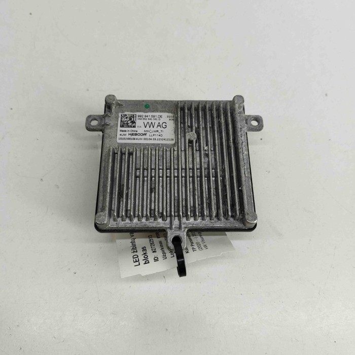 Unitate de control lumini LED VW ID.4 E21 2022 OEM: 992941591DE,992941591D 27282513