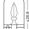 BEC 12V W3W ORIGINAL SET 10 BUC OSRAM 10609
