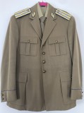 HM - Costum militar kaki - comunism RSR 3 - maior de securitate - piesa de colectie