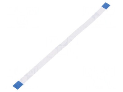 Bandă FFC Fire 6 Pini 1mm Contacte Pe Aceeaşi Parte foto