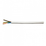 MYYM 0.75 Cablu cupru 3 conductoare 0,75mmp, 0.6mm, PVC, alb, Altii