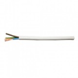 MYYM 0.75 Cablu cupru 3 conductoare 0,75mmp, 0.6mm, PVC, alb