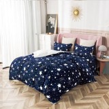 Cumpara ieftin Lenjerie cu Blanita Comet Blue (Cocolino)
