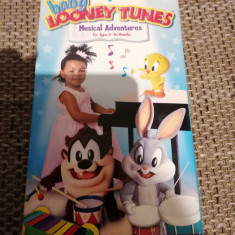 Casete video VHS - Baby Looney Tunes - Limba Engleza ( pentru copii )