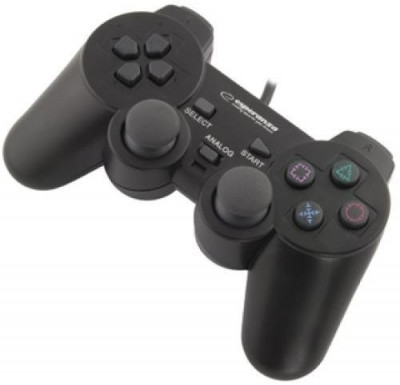 Gamepad Esperanza USB cu vibratii pentru PC, PS2, PS3 foto