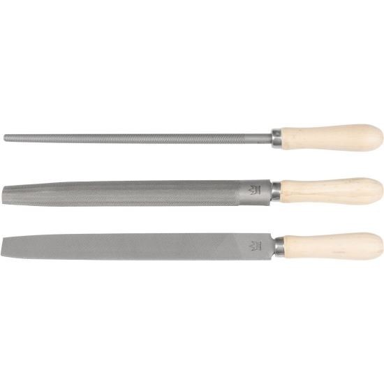 Set 3 raspile, pentru&nbsp;lemn, 250 mm, Richmann