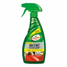 Ceara si solutie de curatare Turtle Wax GL Wax It Wet 500ml Kft Auto foto