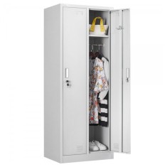 Vestiar metalic Premium 2 usi 600x450x1800 mm (LxlxH), Asamblat, Extra Plus