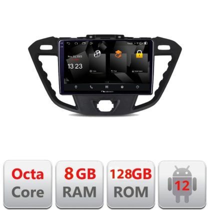 Navigatie Ford Transit Quad Core 5960Pro-845 Android Octa Core Qualcomm 2K Qled 8+128 DTS DSP 360 4G Optical CarStore Technology