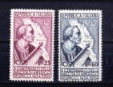 TSV$ - 1954 MICHEL 922-923 ITALIA 4 &euro; MNH/**