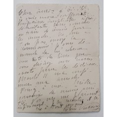 ELENA VACARESCU , SCRISOARE SEMNATA OLOGRAF , 1913