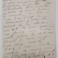 ELENA VACARESCU , SCRISOARE SEMNATA OLOGRAF , 1913