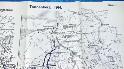 E606-ww1-Set 7 Harti Germania primul razboi hartie PRET/BUC. ANUL editarii 1919. foto