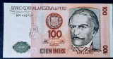PERU 100 INTIS 1987 UNC