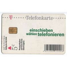 Germania 2006 - cartela telefonica