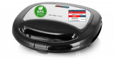 Cumpara ieftin Sandwich maker dublu Emerio, fara BPA, forma triunghiulara, 750 wati - RESIGILAT