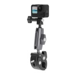 Cleste Telesin pentru montarea camerelor video sport GoPro Hero, DJI Action pe ghidon bicicleta