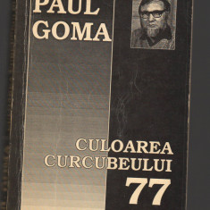 C9661 CULOAREA CURCUBEULUI '77 (CUTREMURUL OAMENILOR) - PAUL GOMA