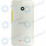 HTC One (M7) Capac baterie argintiu