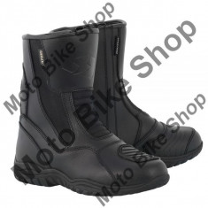 MBS Ghete moto piele Oxford Hunter Boots, negre, 45, Cod Produs: BM10145OX foto