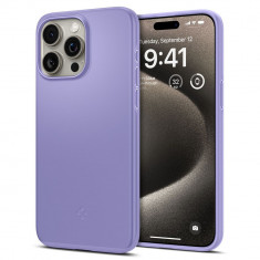 Husa Spigen Thin Fit pentru Apple iPhone 15 Pro Max Iris Mov