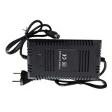 Incarcator Baterie Litiu 36V 2A Bicicleta Electrica Scuter, Trotineta, Mufa Rotunda, Ventilator LED