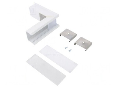 Conector Alb Aluminiu 270&amp;deg; VARIO30-07 foto