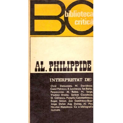 colectiv - Al. Philippide interpretat de: - 136010 foto