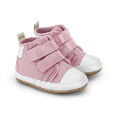 Ghetute Fete Bibi Afeto Joy Pink cu Velcro 19 EU