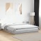 vidaXL Cadru de pat, gri sonoma, 160x200 cm, lemn prelucrat 3281180