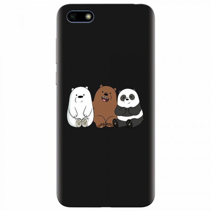 Husa silicon pentru Huawei Y5 Prime 2018, Bears