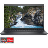 Laptop Dell Vostro 3535, 15.6. Full HD, cu procesor AMD Ryzen 5 7530U, 8GB Ram, 512GB SSD, Radeon Graphics, Ubuntu, Carbon Black
