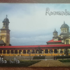 M3 C3 - Magnet frigider - tematica turism - Alba Iulia - Romania 47