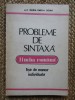 PROBLEME DE SINTAXA LIMBA ROMANA FISA MUNCA INDIVIDUALA - Goian