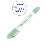 Textmarker uscat pentru evidentiere notite,varf durabil,verde pastel