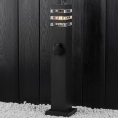 Lampa LED de exterior, priza suplimentara, 60W, 610x90x90 mm, IP54
