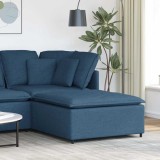 VidaXL Modul taburet modular pentru canapea, albastru, 100x100x48 cm