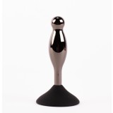 Dop Anal Cu Bijuterie Secret Shine Booty Call S VI, Negru Metalic, 12 cm